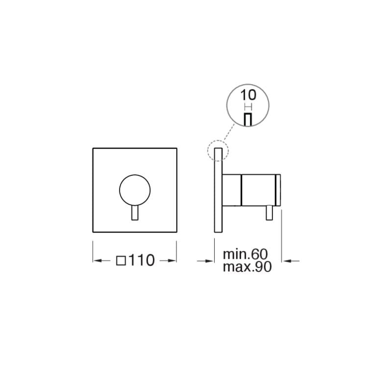 CRIXX530 installasjonstegning