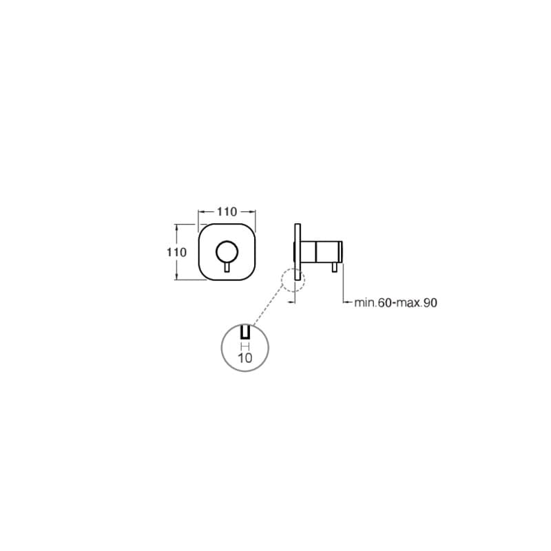CRIXX610 installasjonstegning