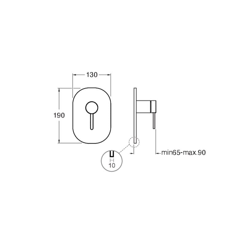 CRIUX686 installasjonstegning