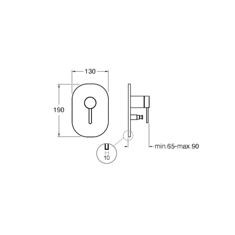 CRIUX689 installasjonstegning