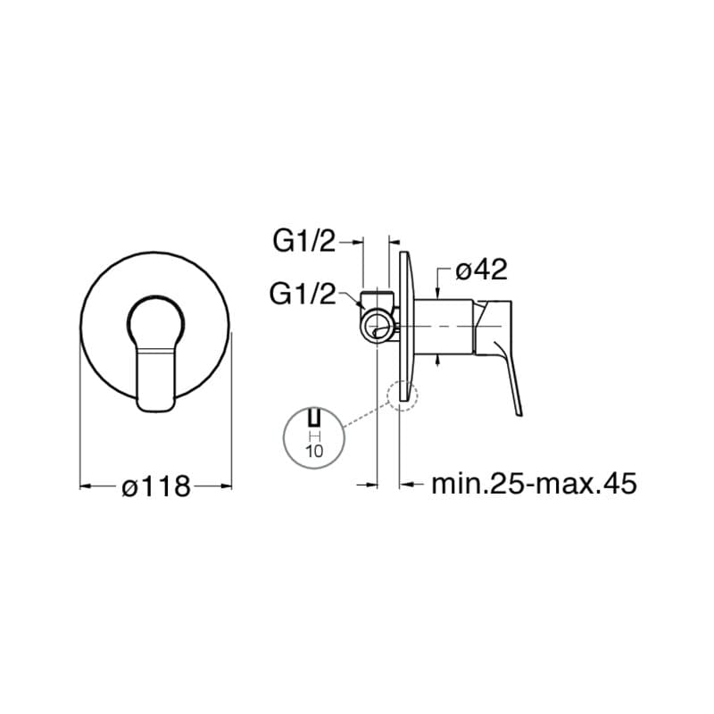 CRIEL118 installasjonstegning