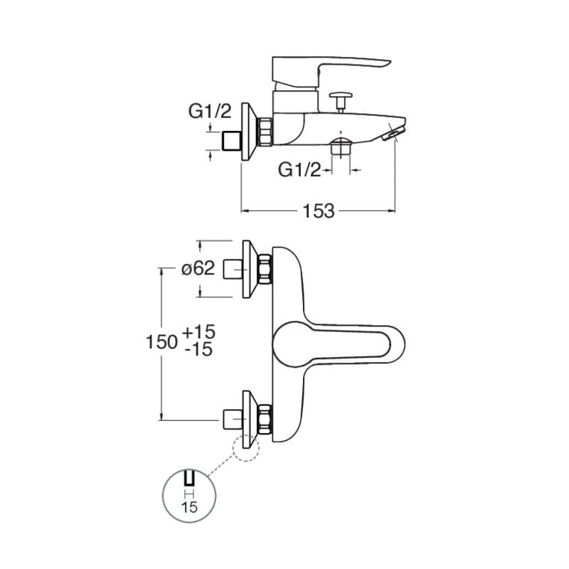 CRIND107 installasjonstegning