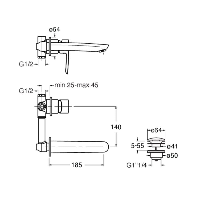 CRIND237 installasjonstegning