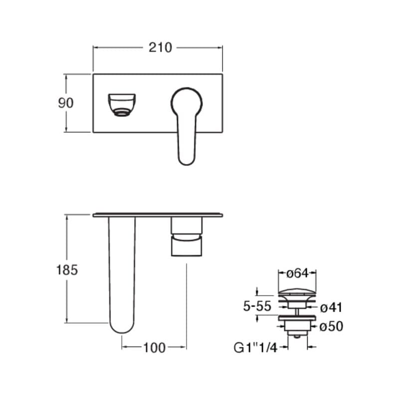 CRIND256 installasjonstegning