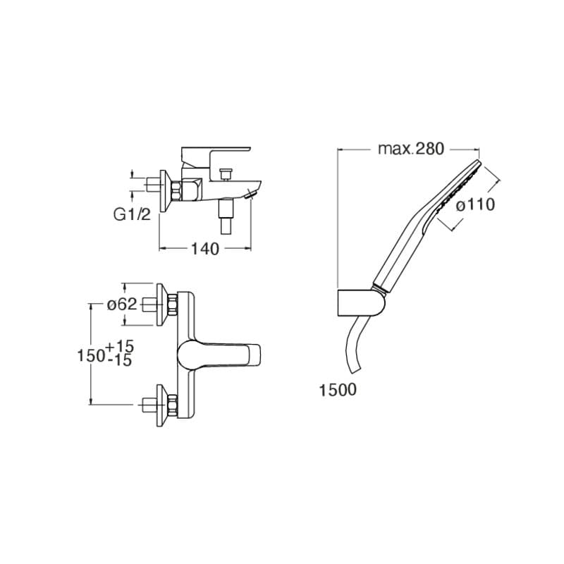 CRIPE101 installasjonstegning