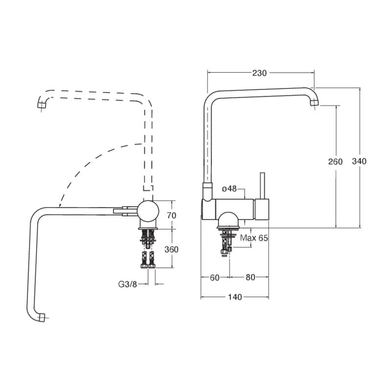 CRIKT501 installasjonstegning