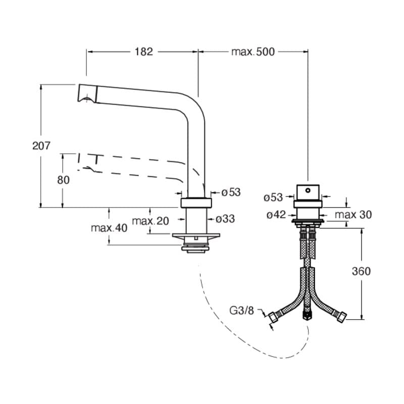 CRIKT504 installasjonstegning