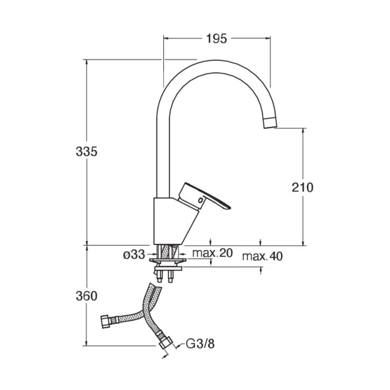 CRIKN526 installasjonstegning