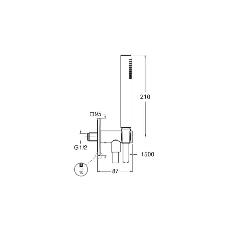 CRIPD612 installasjonstegning