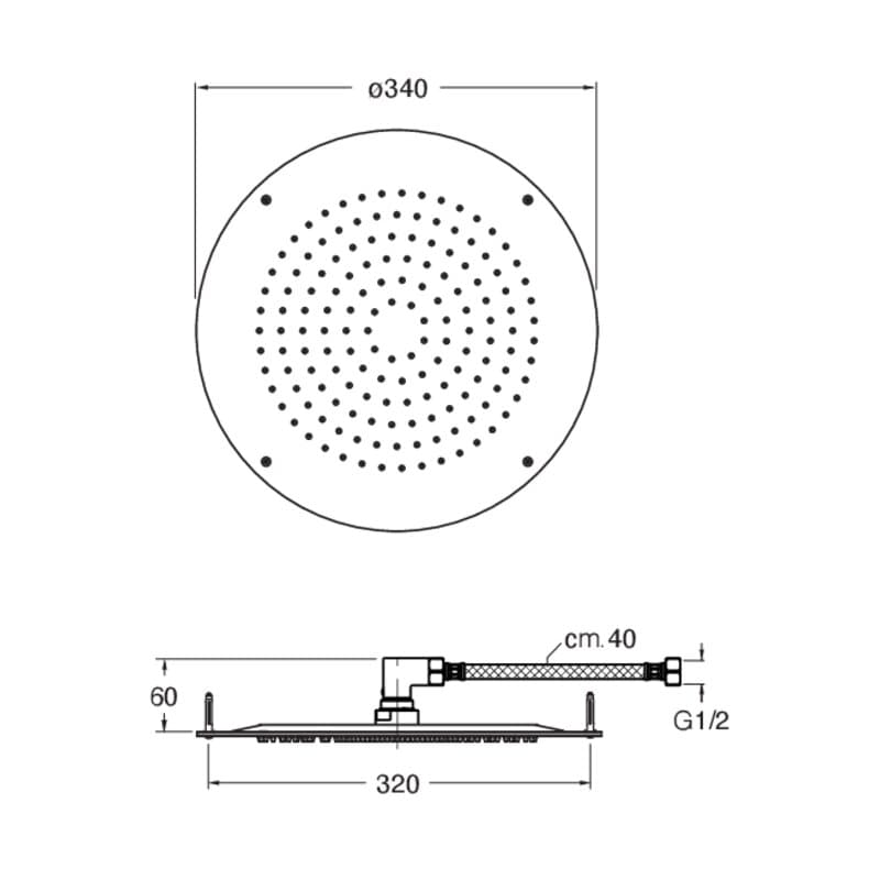 CRIPD360 installasjonstegning