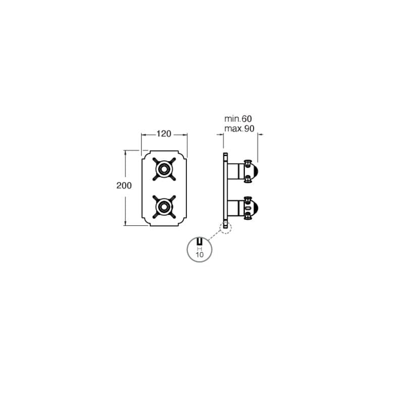 CRIXC752 installasjonstegning