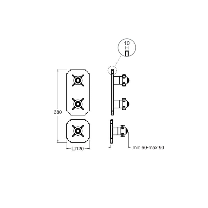 CRIXC782 installasjonstegning