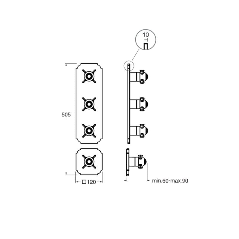 CRIXC783 installasjonstegning