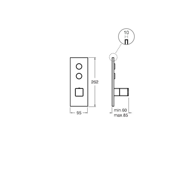 CRIXQ612 installasjonstegning