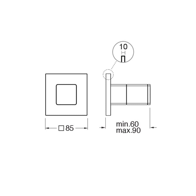 CRIXQ720 installasjonstegning