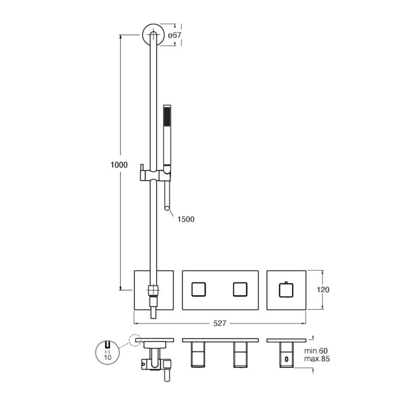 CRIXQ766 installasjonstegning