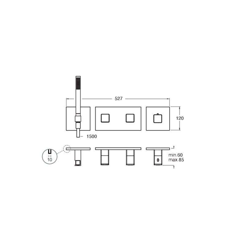 CRIXQ767 installasjonstegning