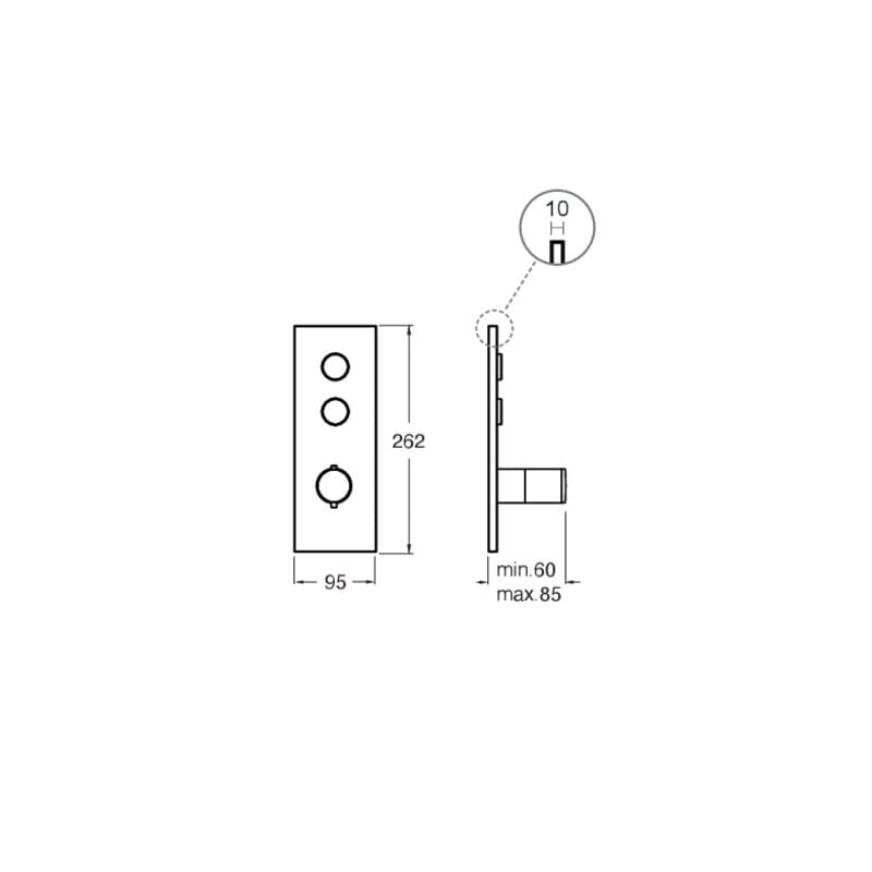 CRIXT612 installasjonstegning