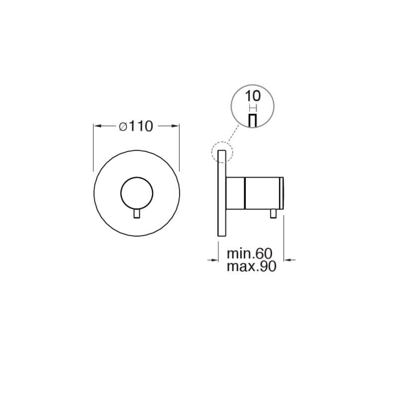 CRIXT630 installasjonstegning