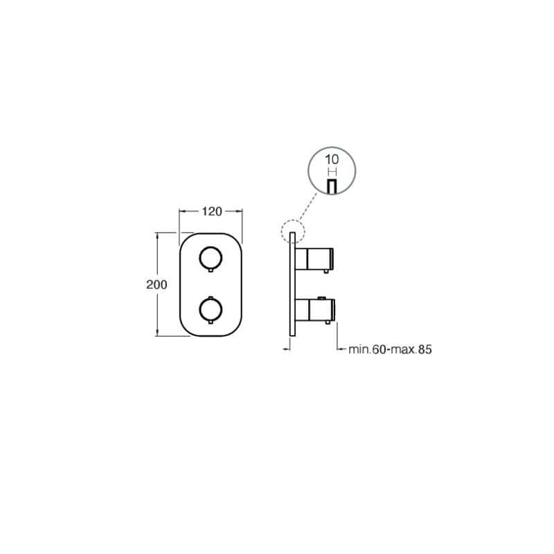 CRIXT652 installasjonstegning