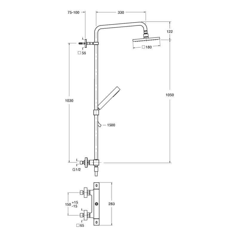 CRIQD478 installasjonstegning