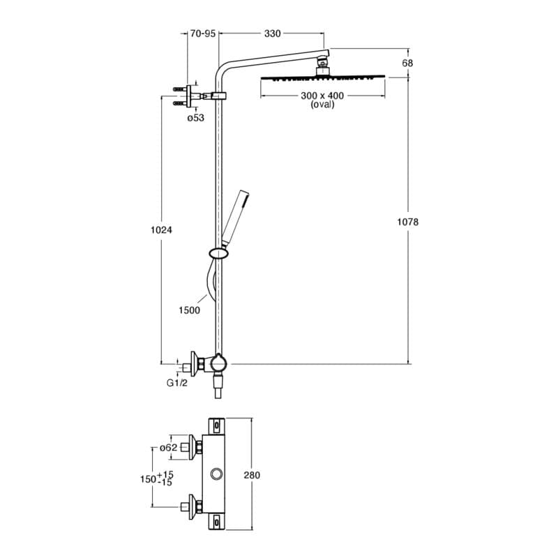 CRITE498 installasjonstegning